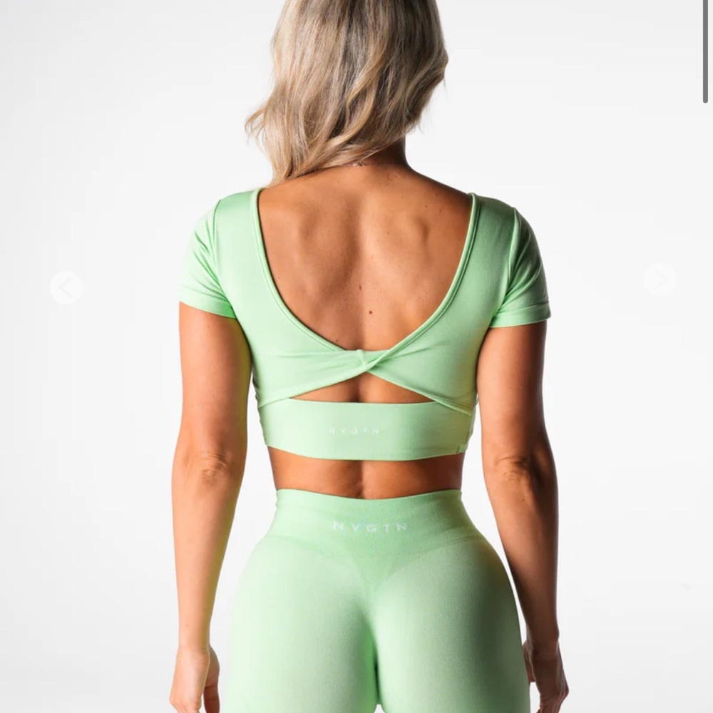 NVGTN Pistachio Charm Seamless Bra Size M